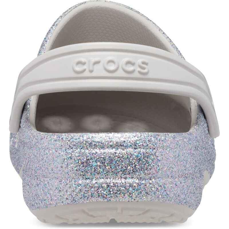 Crocs™ Baya Glitter Clog Kid's 207014 Silver