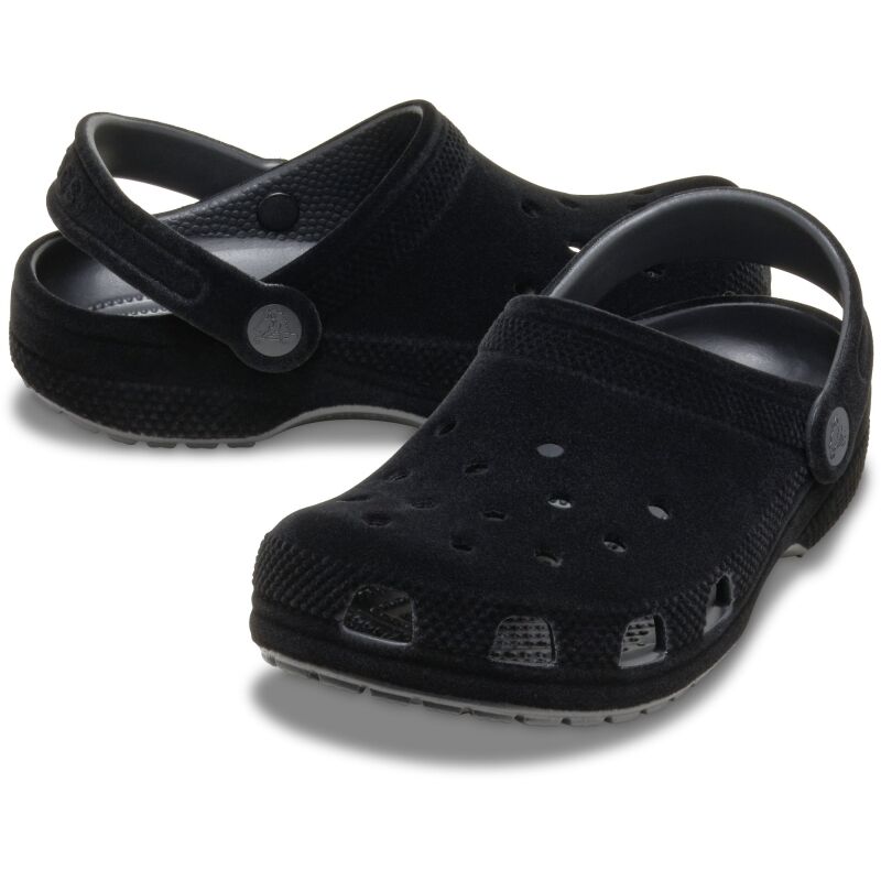 Crocs™ Classic Velvet Clog Kid's Black