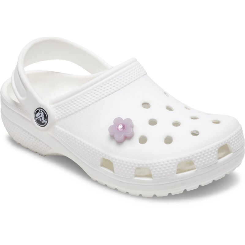 Crocs™ Jibbitz Pink Flower With Gem 