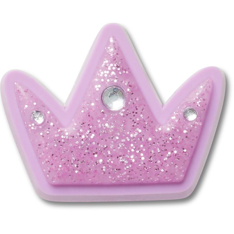 Crocs™ Jibbitz Tiny Purple Glitter Crown 