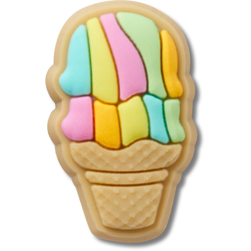 Crocs™ Jibbitz Rainbow Ice Cream Cone 