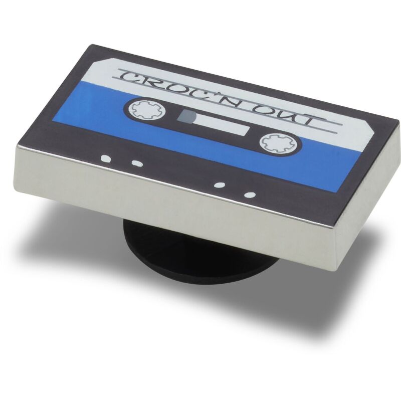 Crocs™ Jibbitz Blue Cassette Tape 