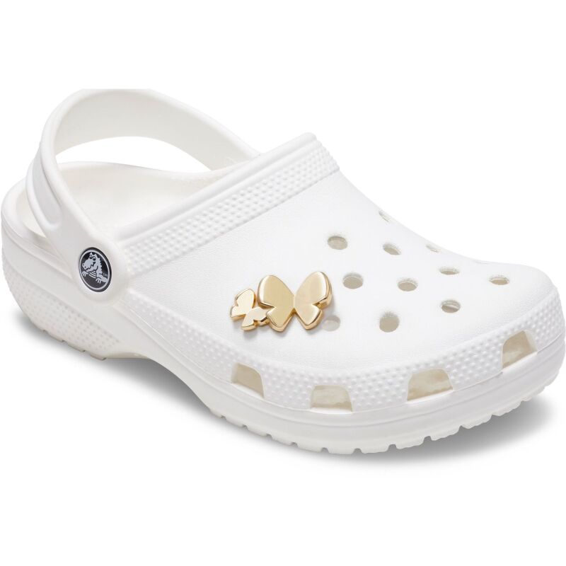 Crocs™ Jibbitz Gold Butterfly Duo 
