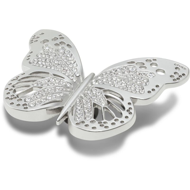 Crocs™ Jibbitz Silver Cutout Butterfly 