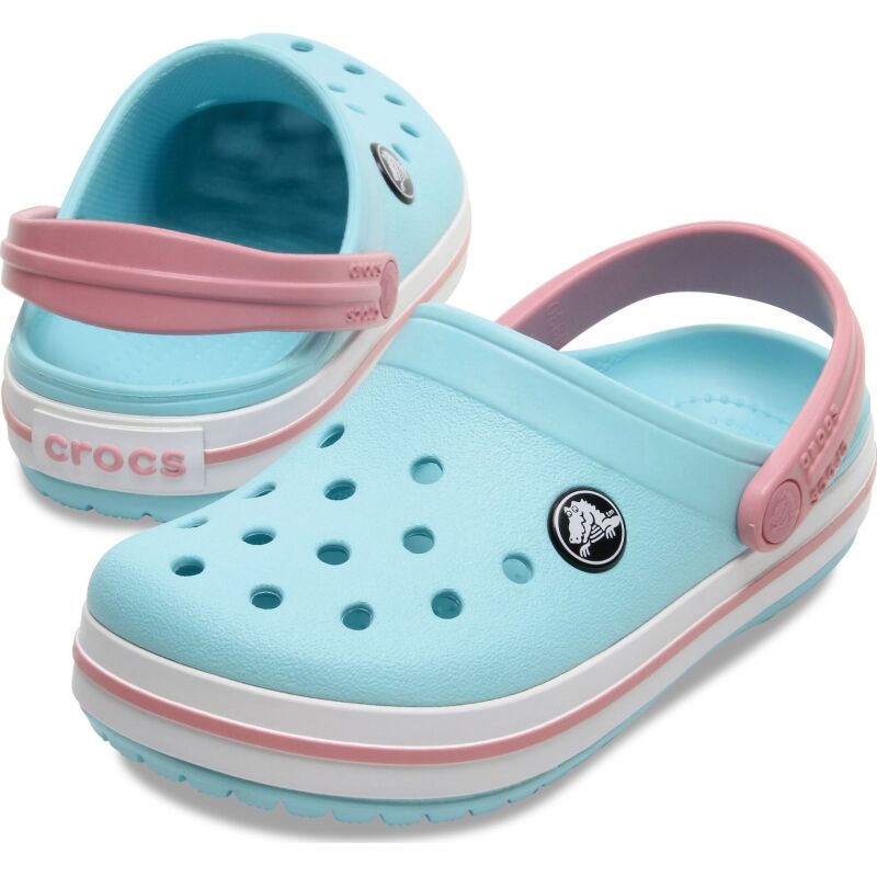 Crocs™ Crocband Clog Kid's Ice Blue/White