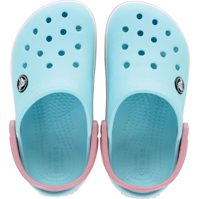 Crocs™ Crocband Clog Kid's Ice Blue/White