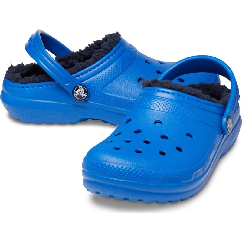 Crocs™ Classic Lined Clog Kid's 207009 Blue Bolt