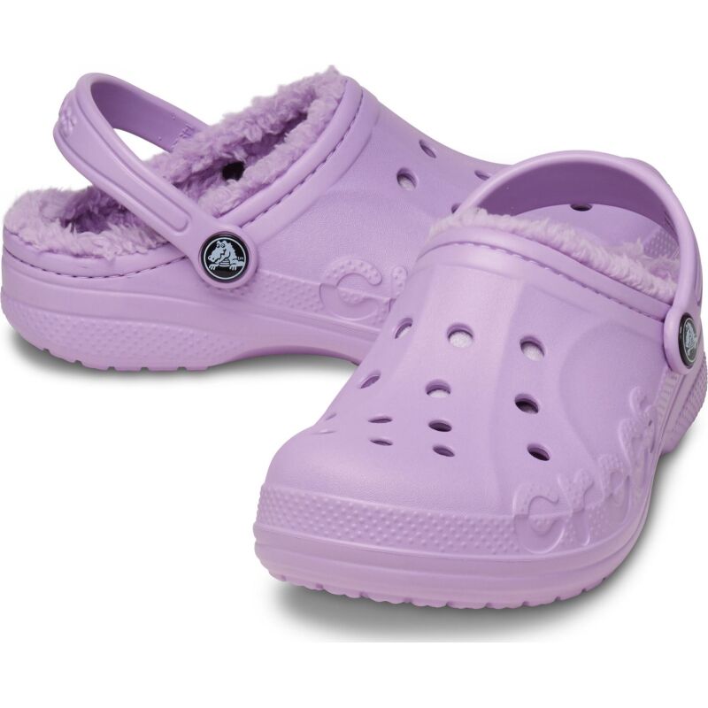 Crocs™ Baya Lined Clog Toddlers' Orchid/Orchid
