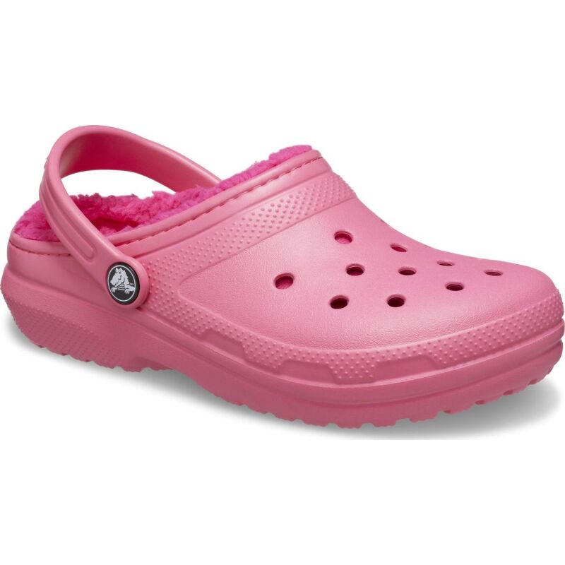 Crocs™ Classic Lined Clog Kid's Hyper Pink
