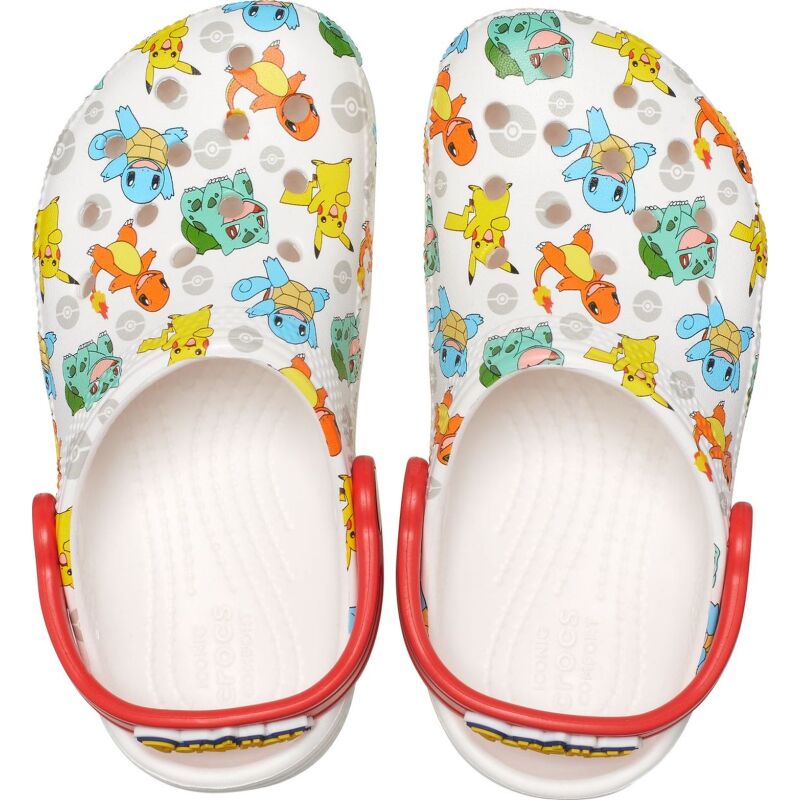 Crocs™ Classic Pokemon Clog Kid's White/Multi
