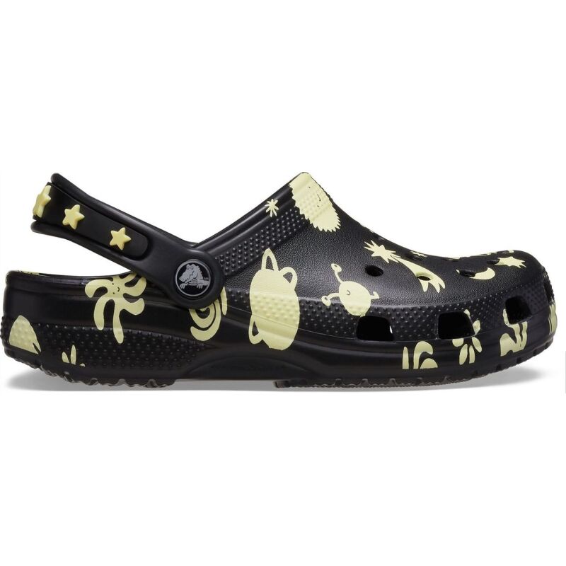 Crocs™ Classic Glow Space Clog Toddlers' Black