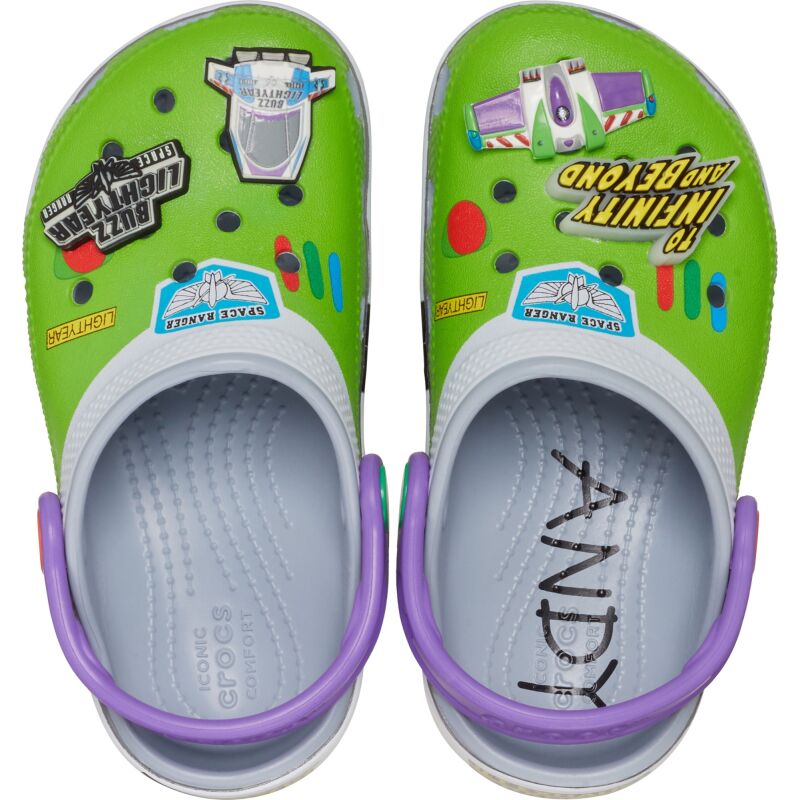 Crocs™ Toy Story Buzz Classic Clog Toddlers' Blue Grey