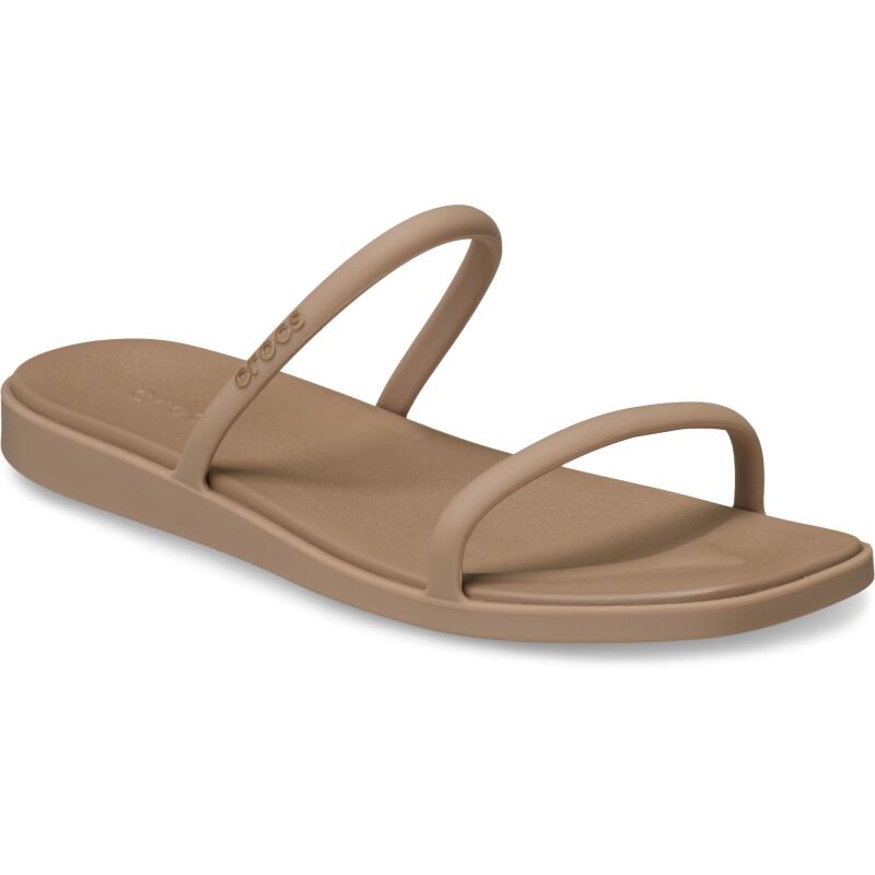 Crocs™ Miami Two Strap Sandal Women's Milk Chocolate