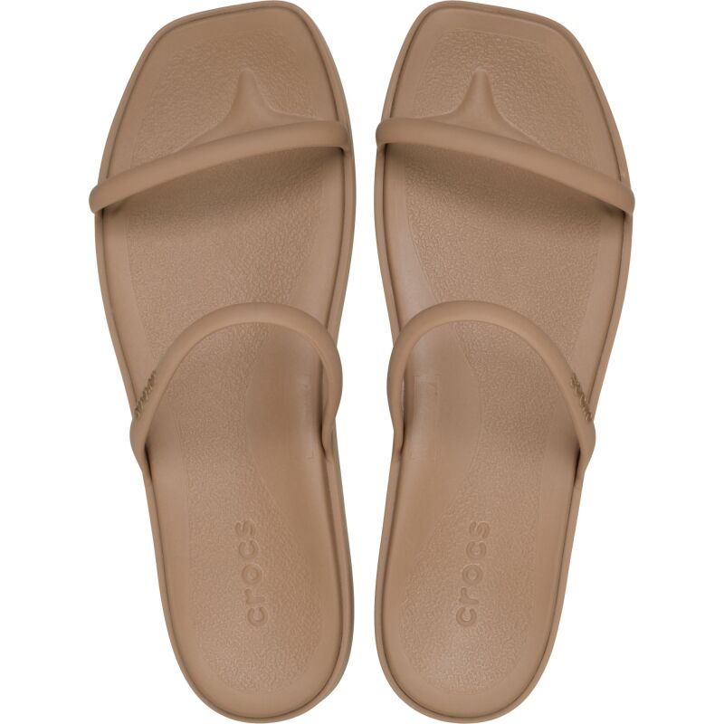 Crocs™ Miami Two Strap Sandal Women's Milk Chocolate