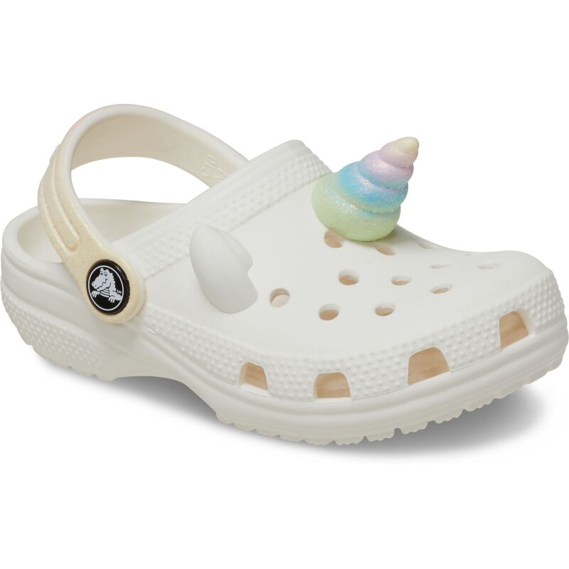 Crocs™ Classic I AM Rainbow Unicorn Clog Chalk