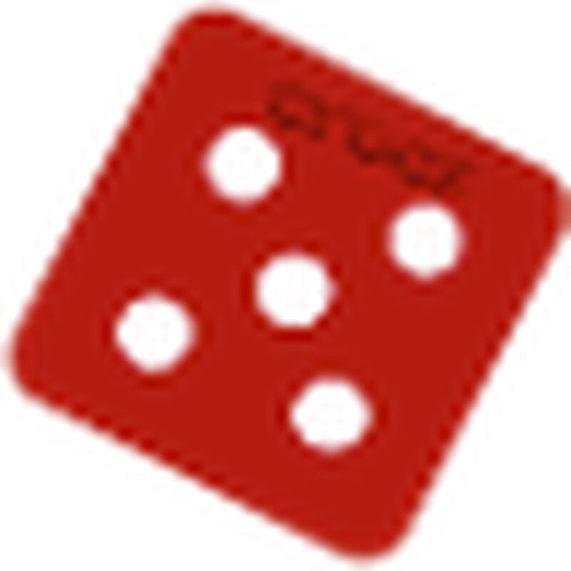 Crocs™ Jibbitz Red Dice 