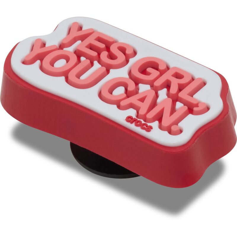 Crocs™ Jibbitz Yes Girl You Can 