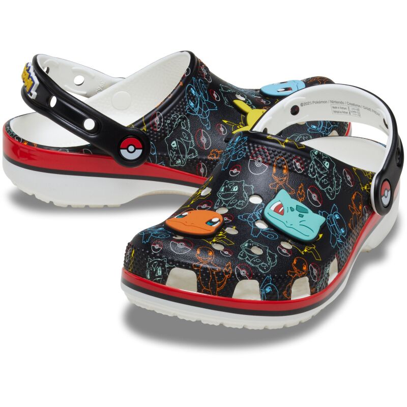 Crocs™ Pokemon Print Classic Clog Toddler's Multi