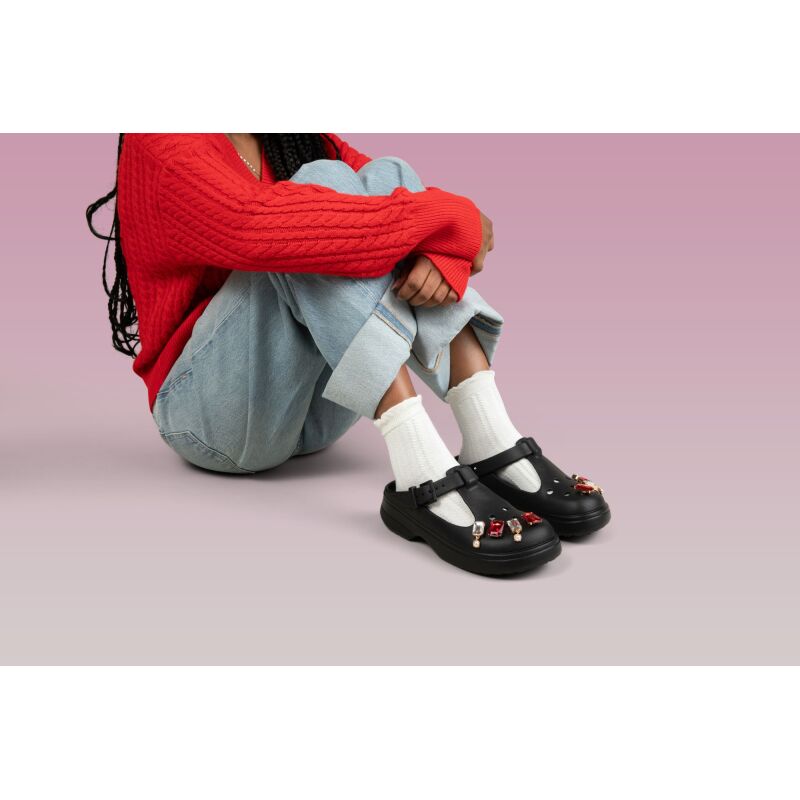 Crocs™ Classic Mary Jane Clog Black