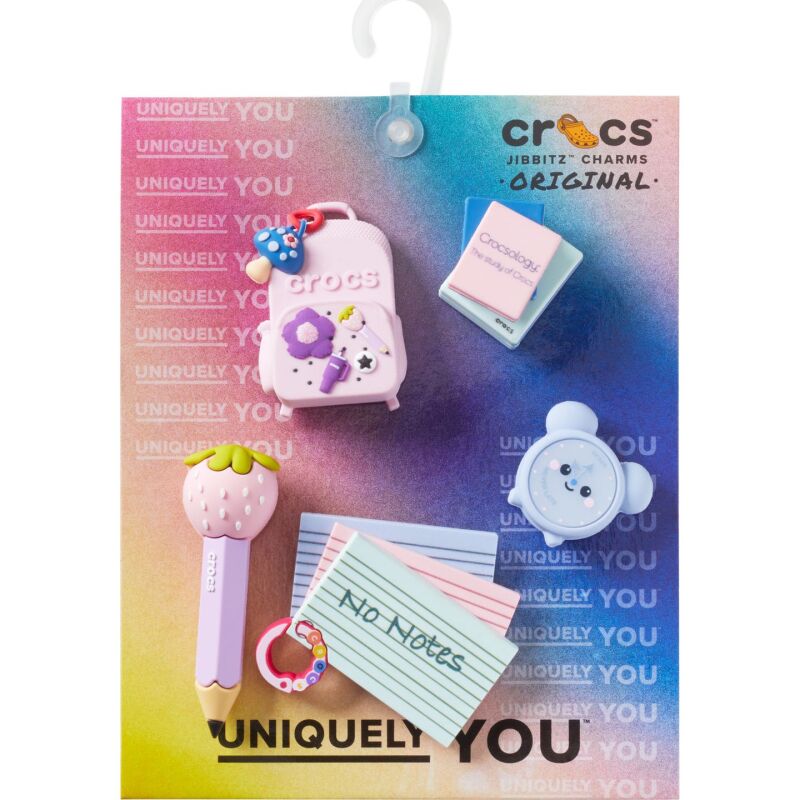 Crocs™ Jibbitz Girly Back To School 5 Pack 