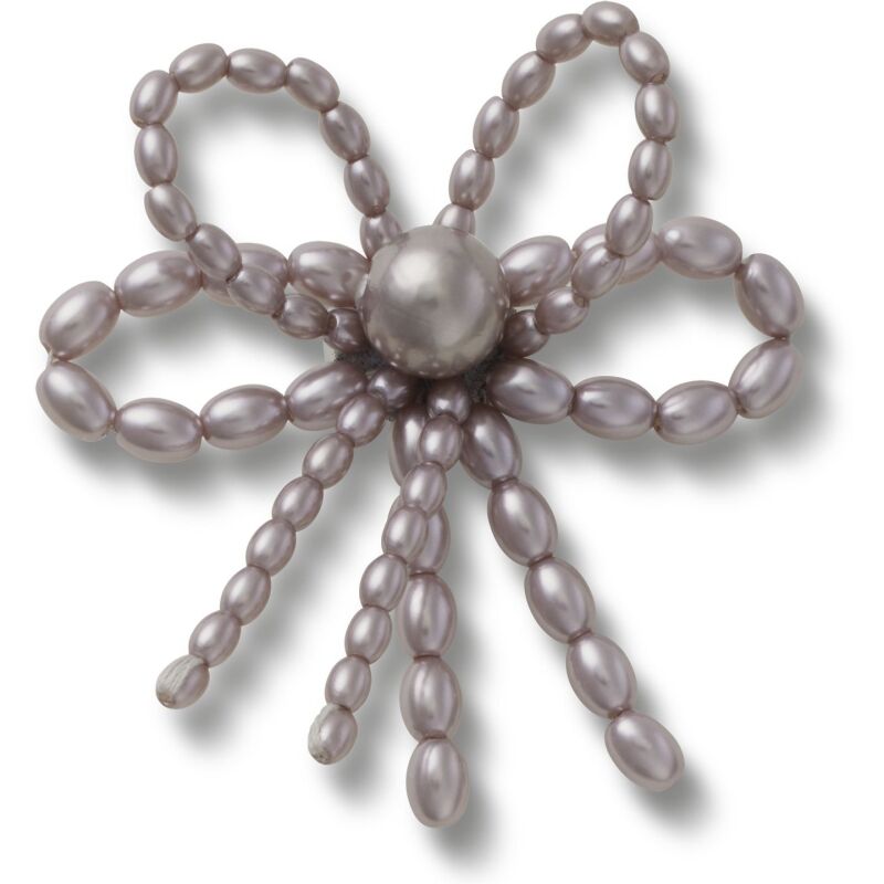 Crocs™ Jibbitz Black Pearl Beaded Bow 