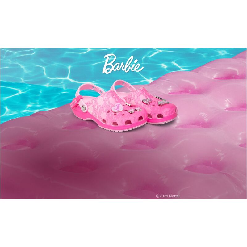 Crocs™ Mattel Pink Barbie Classic Clog Multi