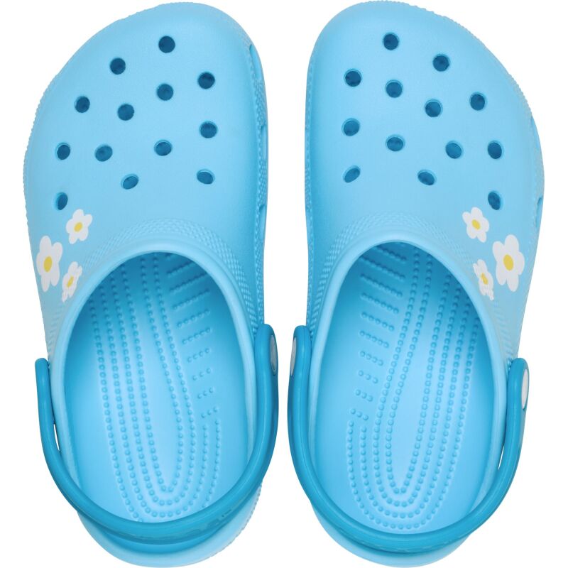 Crocs™ CLASSIC DAISY CLOG KID'S 211257 Tinted Glass