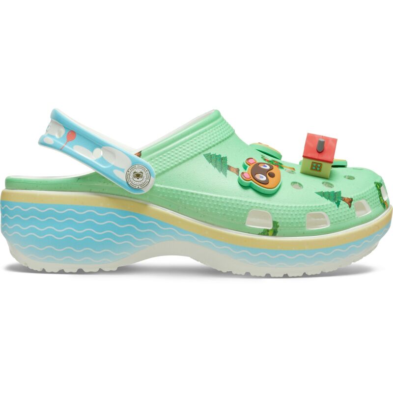 Crocs™ Animal Crossing Platform Clog Multi