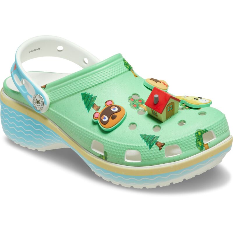 Crocs™ Animal Crossing Platform Clog Multi