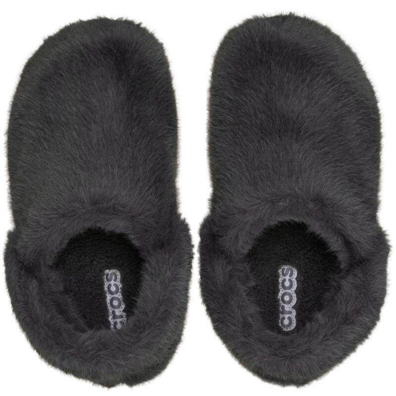 Crocs™ Classic Cozzzy Luxe Slipper Slate Grey