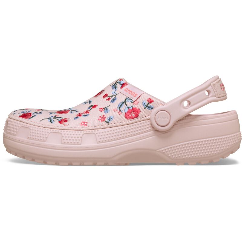 Crocs™ Classic Crafted Floral Clog Cotton Candy