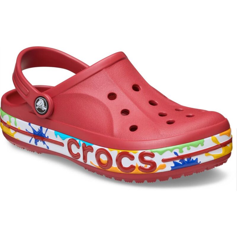 Crocs™ Bayaband Paint Splash Clog Kid's 211682 Pepper