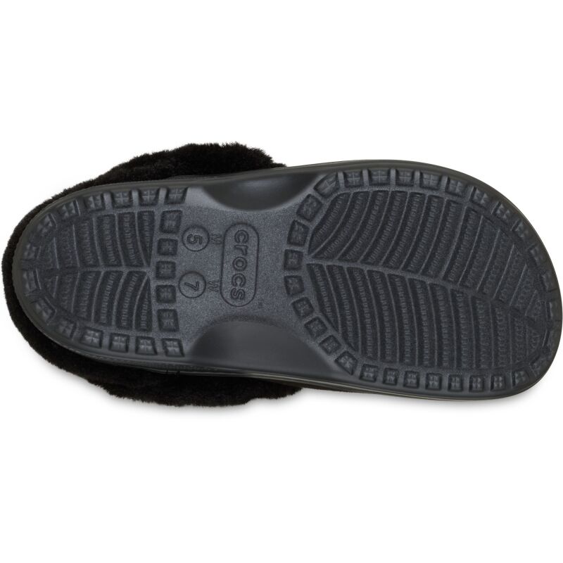Crocs™ Classic Unfurgettable Vegan Suede Clog Black
