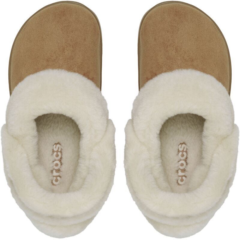 Crocs™ Classic Unfurgettable Vegan Suede Clog Sepia