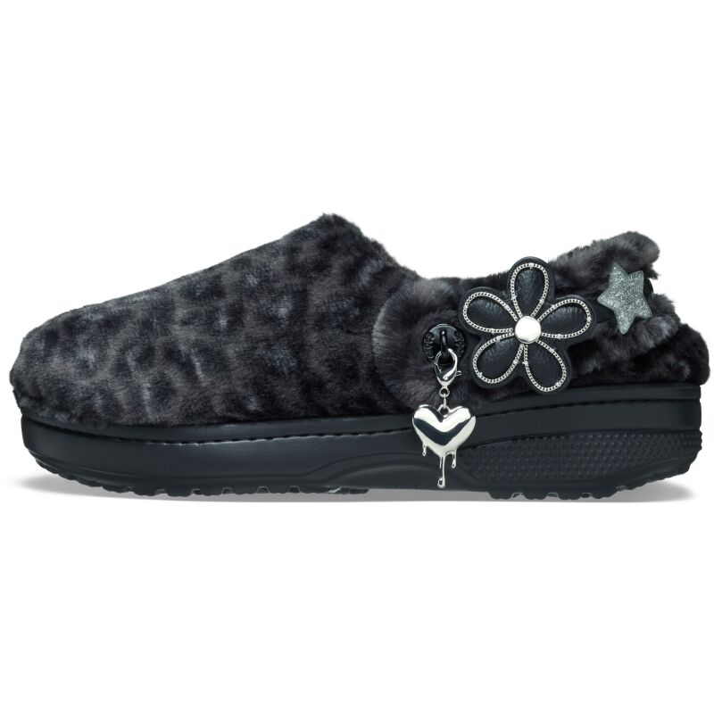 Crocs™ Classic Unfurgettable Leopard Clog Black/Leopard
