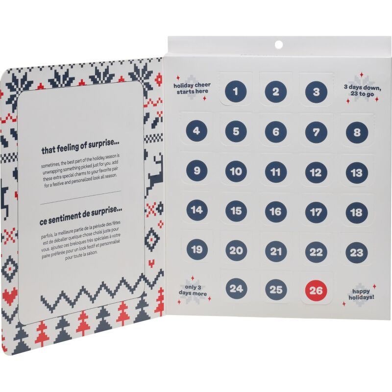 Crocs™ Jibbitz Holiday Advent Calendar 2025 