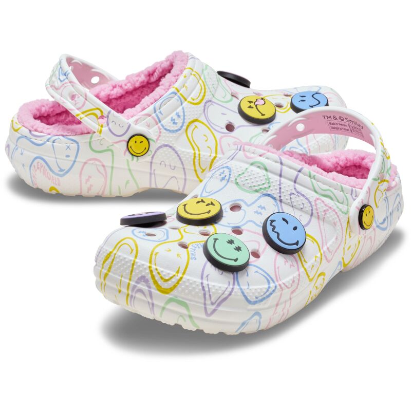 Crocs™ Smiley Classic Lined Clog Multi