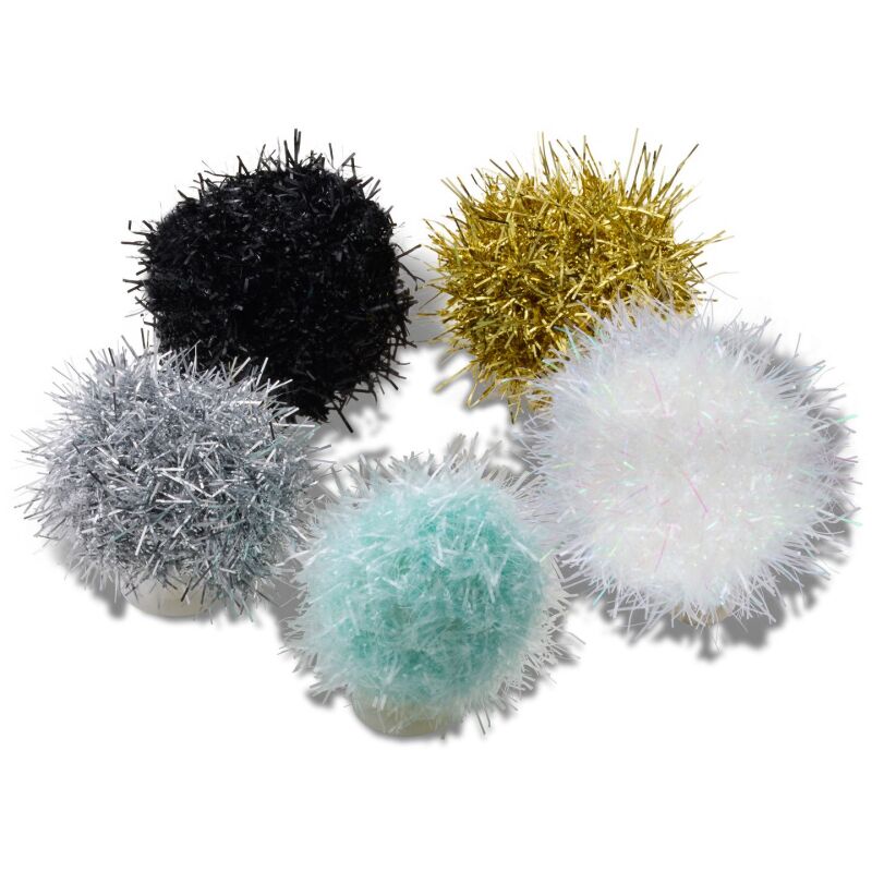 Crocs™ Jibbitz Tinsel Pom 5 Pack 