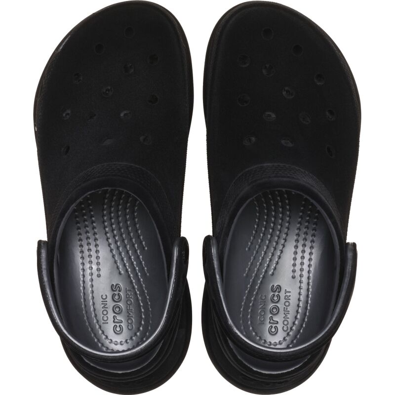 Crocs™ Bae Velvet Clog Black