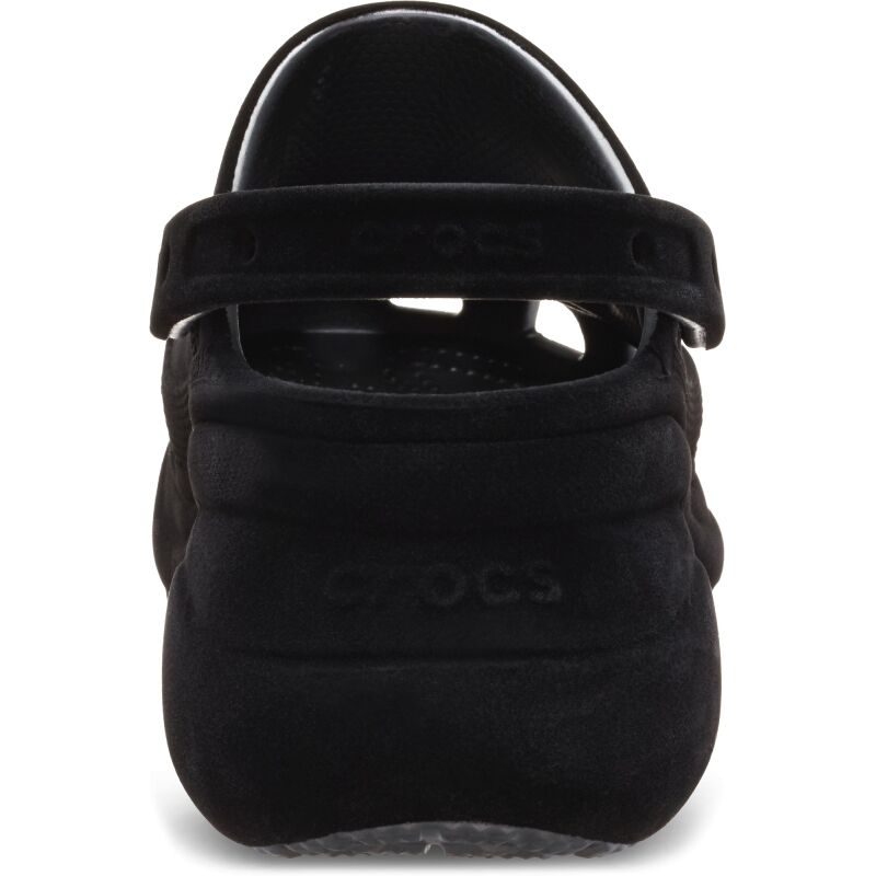 Crocs™ Bae Velvet Clog Black