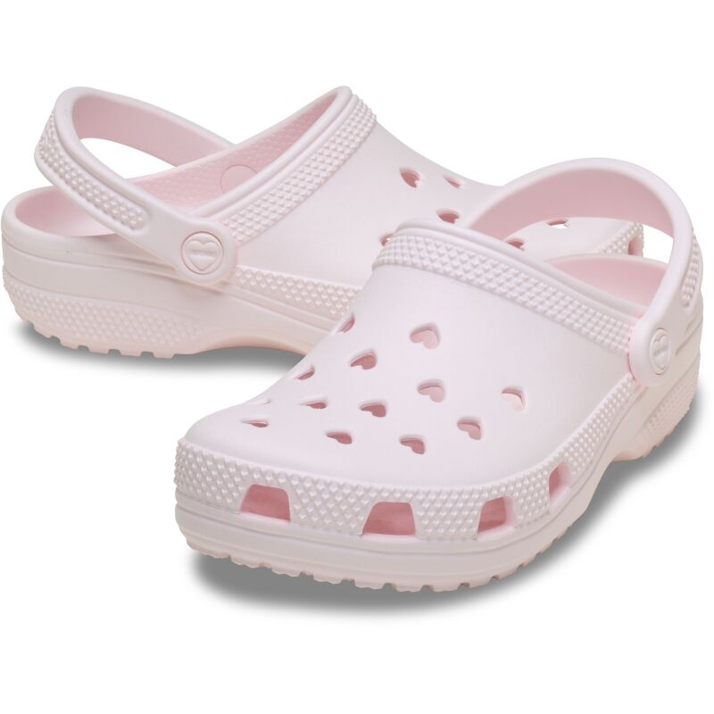 Crocs™ Classic Hearts Cut Out Clog Bubble Ice