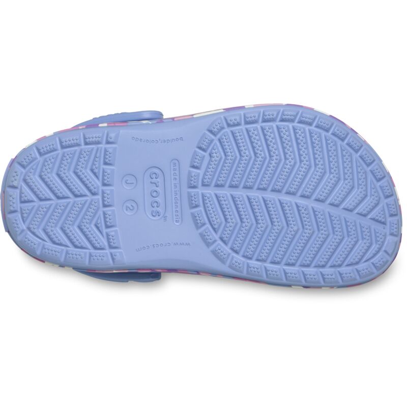 Crocs™ Crocband Glow Confetti Band Clog Kids' Blue Haze/Multi