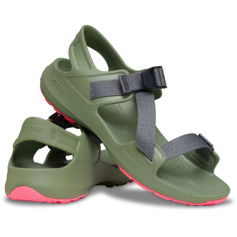 Crocs™ Quick Trail Sandal Cargo/Pink Blast