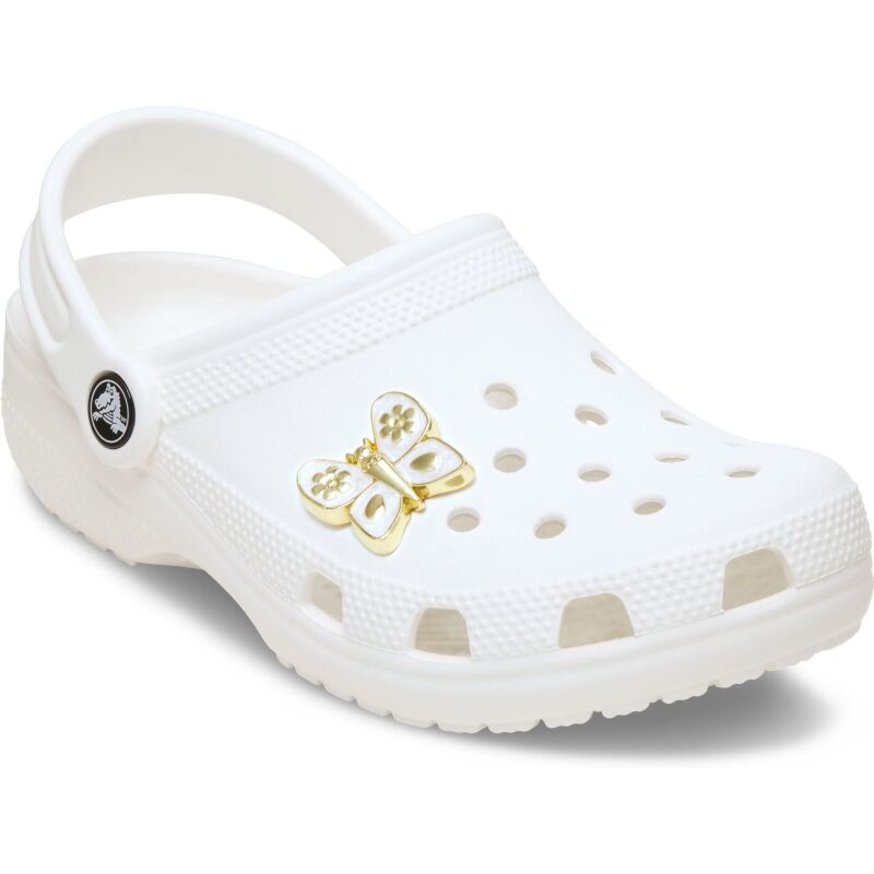 Crocs™ Jibbitz Gold Pearlized Butterfly 