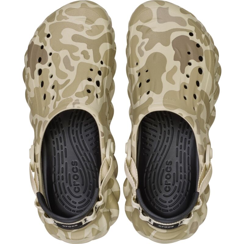 Crocs™ Echo Duck Camo Clog Bone/Black