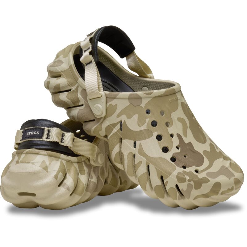 Crocs™ Echo Duck Camo Clog Bone/Black