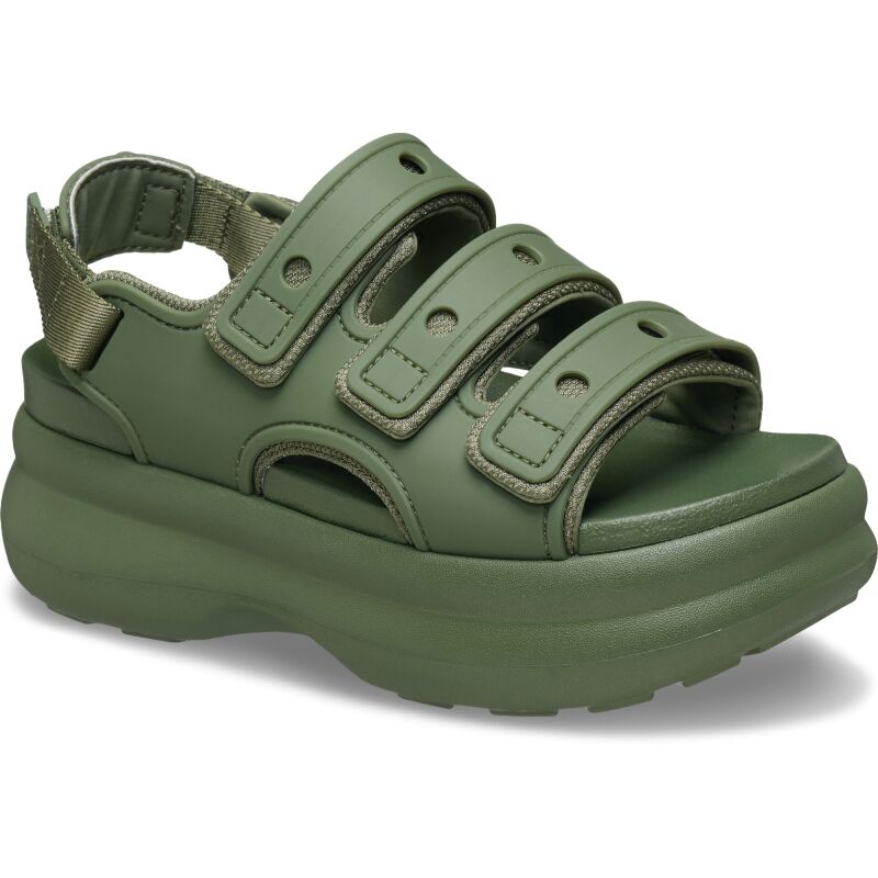 Crocs™ Soho Frosted Sport Sandal Women's Army Green