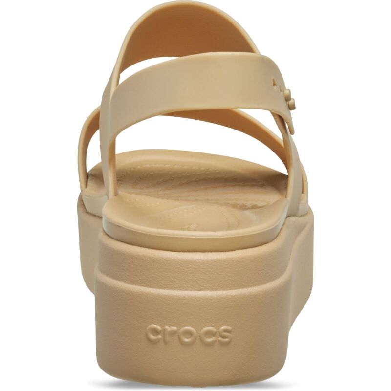 Crocs™ Brooklyn Low Wedge Womens Cashew/Cashew