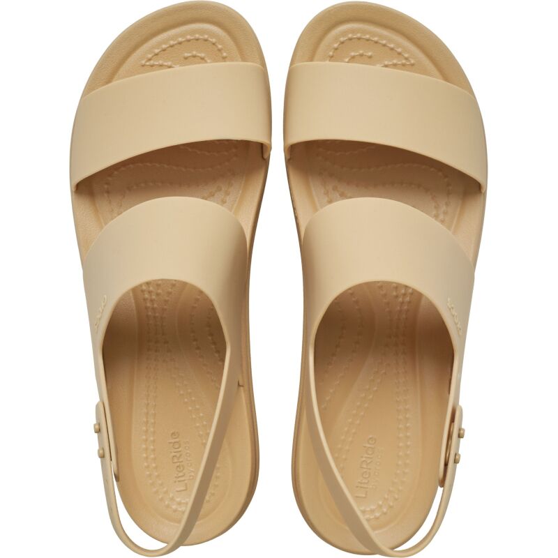 Crocs™ Brooklyn Low Wedge Womens Cashew/Cashew