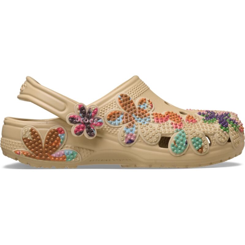 Crocs™ Classic Summer Beaded Clog Beige
